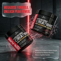 AegleWell Créatine Monohydrate en Poudre Force Musculaire Poudre de Créatine Récupération Performance Pré-Entraînement Gym Vente en Gros