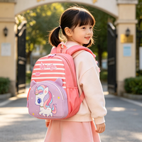 Sac à dos enfant personnalisé grande capacité léger respirant confortable décompression pour l'école primaire et la maternelle
