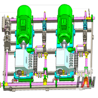Machine de détartrage d'eau robuste pour bobine d'acier avec chargement automatique