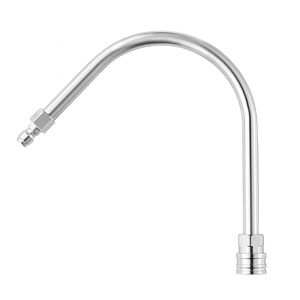 تنظيف مزراب فولاذية ، توصيل سريع على شكل حرف U ، مرفق منظف مزراب بقضيب ممتد - Product Image 1