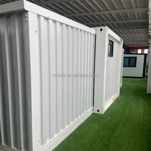 40 ft thép đúc sẵn nhà <span class=keywords><strong>CONTAINER</strong></span> di động cho ngoài trời cho biệt thự di động nhà phòng tắm Văn Phòng TrườNg căn hộ cửa hàng khách sạn - Product Image 2