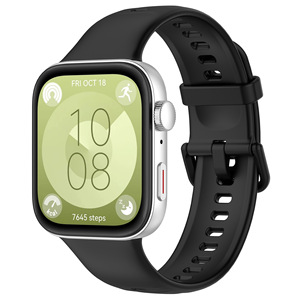 <span class=keywords><strong>Accessoire</strong></span> de bracelet respirant à tête métallique avec le même style de bracelet de <span class=keywords><strong>montre</strong></span> de luxe en tpu pour Huawei Watch Fit 3 - Product Image 1