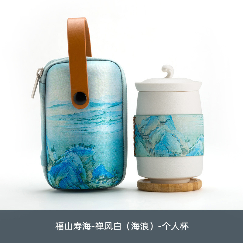 bolsa de copa personal blanca