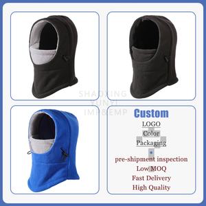 Balaclava d'hiver personnalisable en gros, directement de l'usine, masque de ski léger en polaire bleue unisexe, séchage rapide, pour sports de plein air - Product Image 6