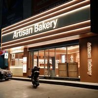 Letrero Comercial con Logotipo Personalizado, Letras de Canal 3D de Acero Inoxidable Pulido con Retroiluminación LED, Montaje en Pared para Publicidad de Salón de Belleza