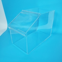 Personnalisé Plexiglas Mélange Sucré Distributeur Bacs Boîte à Bonbons En Acrylique Support D'affichage