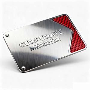 Tarjeta de Visita Metálica NFC Personalizada de Acero Inoxidable, Muestra Gratuita, Tarjetas de Visita con Chip NFC - Product Image 1