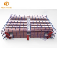 Système de plancher de mezzanine à plusieurs niveaux en métal Heavy Duty Mezzanine Loft Racking Modulaire Mezzanine Rack Plate-forme en acier