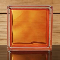 Briques de verre carrées transparentes de haute qualité, écologiques, modernes, creuses, pour la décoration de la cuisine, de la salle de bain, du salon