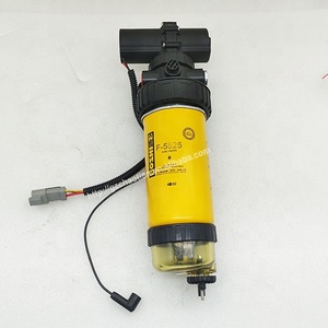 Ensemble filtre à carburant 349-1063, séparateur eau-carburant pour pelle rétrocaveuse 428D 428E 430D 414E 416D, pompe à carburant électrique 12V 3491063 - Product Image 3