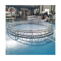 Sistema de armadura de techo de escenario de concierto de festival de música, pantallas de armadura de Evento de aluminio para túnel de cúpula, techo arqueado plano para iluminación de eventos