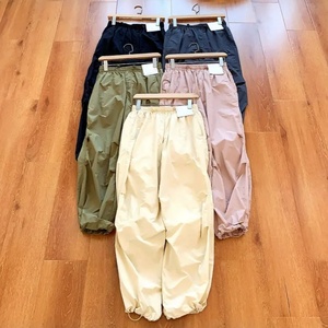 <span class=keywords><strong>Pantalon</strong></span> de survêtement uni personnalisé avec broderie, basique, sport, extérieur, décontracté, printemps, coupe ample, élastique, jambe droite, baggy - Product Image 1