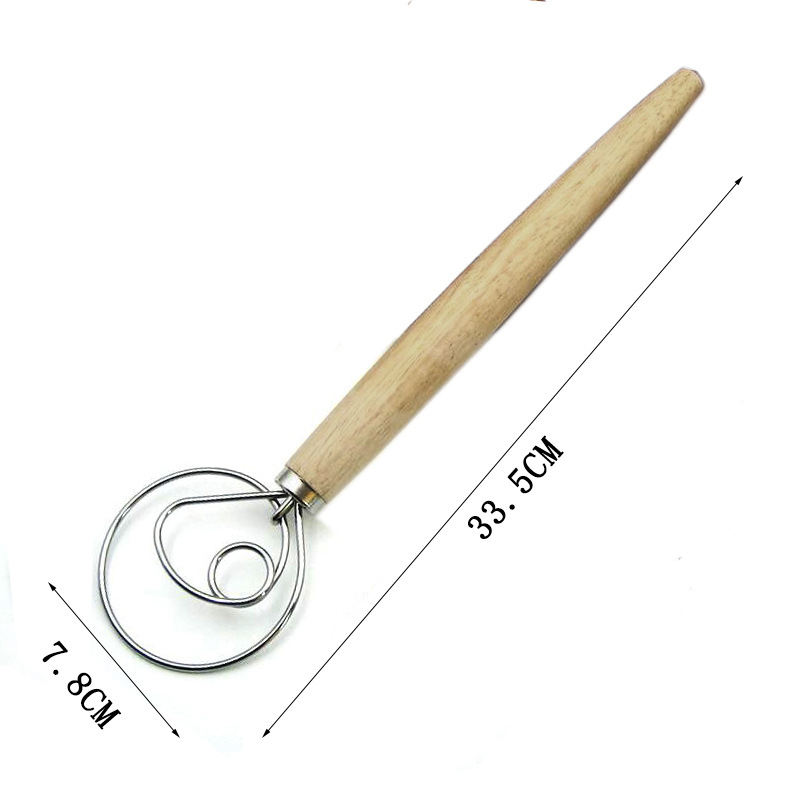 ด้ามจับไม้ยาวปัด (วงกลมเดียว)