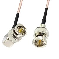 Cable RG179 de 75 ohmios con Conector BNC Macho, Cable HD-SDI, Adaptador BNC Macho a Hembra, Cable de Video para Cámara de Alta Definición 4K, 3G-SDI