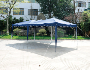 Tonnelle pliante 3x6M, tente pop-up avec bord festonné, imperméable, en acier thermolaqué, quatre saisons, pour jardin, fête, terrasse, Europe - Product Image 3