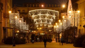 Easter Holiday Cross Street Lights Outdoor Led <b>Festival</b> Decoration Waterproof Ip65 - Product Image 1