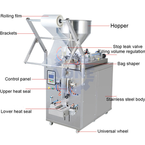 Factory Direct Sale Peanut Butter Making Machine for <b>Small</b> Business Milk Packing Machine Liquid Filling and Sealing Machine - Product Image 4