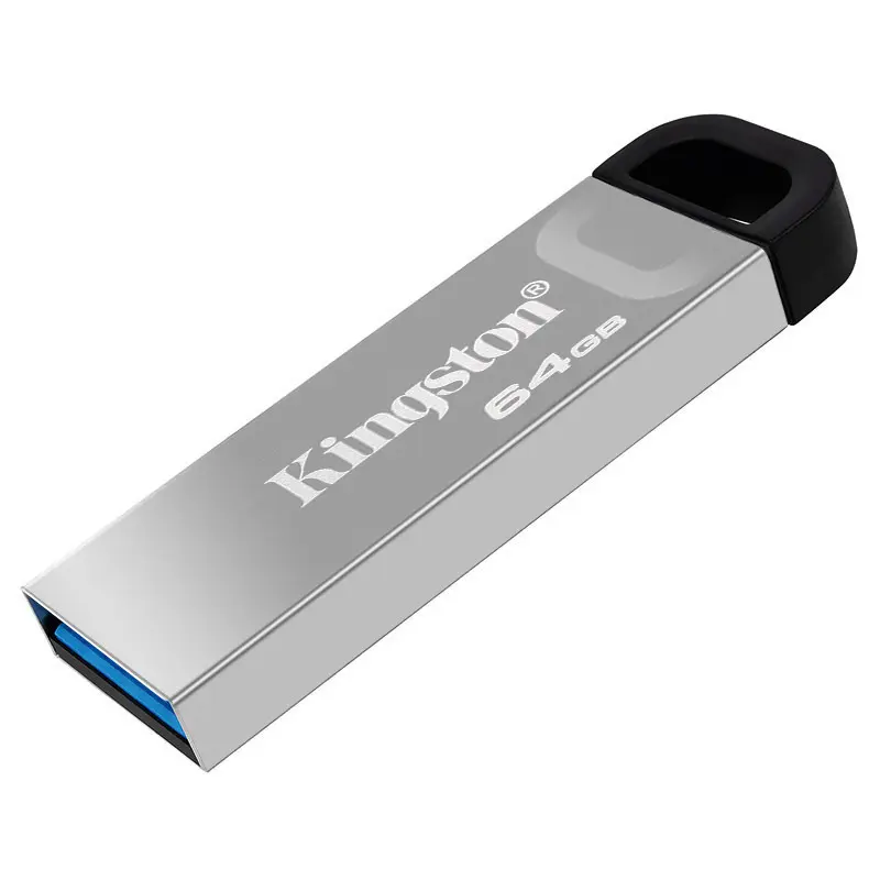 원래 킹스톤 데이터 여행자 Kyson 128gb 64g 256g usb 메모리 스틱 USB 3.2 금속 플래시 드라이브 Dtkn USB 플래시 드라이브