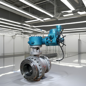 Oem/ODM đúc thép Float 2 inch không khí actuated SS bóng van - Product Image 6