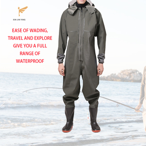 Costume de pêche à la mouche vert pour homme, pantalon de lancement bleu, costume d'aventure en plein air pour <span class=keywords><strong>femme</strong></span>, bottes de chasse imperméables - Product Image 1