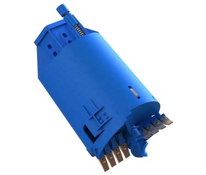 Blue Cylinder Featuring Circular Holes and Handle - Product Image 4