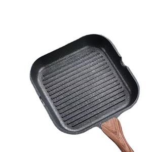 Sartén cuadrada antiadherente de alta calidad más vendida, sartén multifunción <span class=keywords><strong>para</strong></span> desayuno, bistec, huevo, parrilla <span class=keywords><strong>para</strong></span> barbacoa al aire libre, sartén Ford - Product Image 4