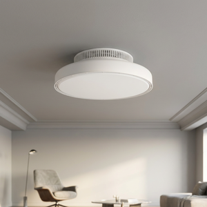 Ventilateur de plafond sans pales avec lumière LED CCT, moteur DC 45W, télécommande 20W, IP20, 40 dB, F-Bright (2433460) - Product Image 3
