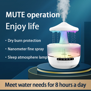 Humidificateur <span class=keywords><strong>de</strong></span> nuage <span class=keywords><strong>de</strong></span> <span class=keywords><strong>pluie</strong></span> <span class=keywords><strong>de</strong></span> champignon d'aide au sommeil <span class=keywords><strong>de</strong></span> chambre <span class=keywords><strong>de</strong></span> bébé <span class=keywords><strong>de</strong></span> lumière colorée avec des sons <span class=keywords><strong>de</strong></span> gouttelettes d'eau <span class=keywords><strong>pour</strong></span> le diffuseur d'arôme d'hôtels - Product Image 4