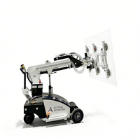 Nouveau système de levage par le vide à double aspiration certifié CE 500 kg/800 kg, rotation à 360 degrés, pour l'installation de verre et de marbre, robot
