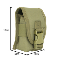 Pochette tactique Molle de Grenade de gaz de fumée de main