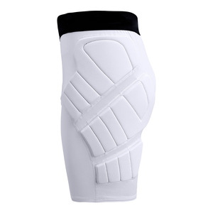Pantaloncini Imbottiti Eva per Calcio, Pantaloncini Compressivi Traspiranti, Protezione per Portiere, Abbigliamento Sportivo Protettivo - Product Image 3