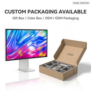 Moniteur 5K de 27 pouces, panneau IPS 5120x2880, gamme de couleurs 99% DCI-P3, Type-C DP HDMI, écran professionnel pour studio de conception créative - Product Image 5
