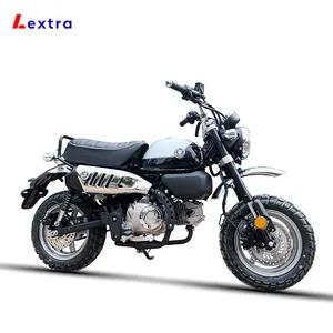 Lextra çin fabrika toptan sıcak modeli 150cc küçük 4 zamanlı Moto hava soğutmalı kıyıcı motosiklet Vintage Retro