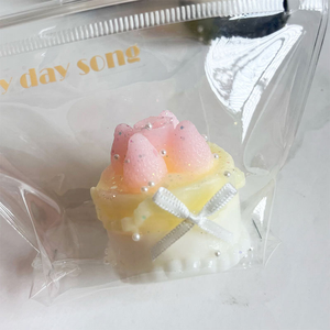 Jouet Squishy Série Gâteau Fraise Coloré en TPR, Anti-stress Collant, Cadeau Amusant à Presser pour Enfants et Adultes, Jouet de Bureau - Product Image 5