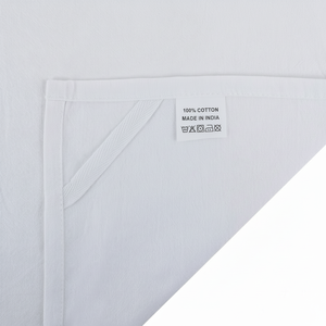 Saco de harina de secado rápido de 100% algodón, toallas de cocina tejidas, estilo cuadrado liso, costuras personalizables, desechables para limpieza del hogar - Product Image 1