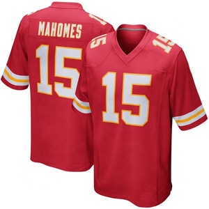 Hombre americano de la ciudad de Kansas 9 juju smith-<span class=keywords><strong>schuster</strong></span> 95 Chris Jones Tyreek Hill 87 Travis Kelce 15 Patrick Mahomes Jersey de fútbol - Product Image 3