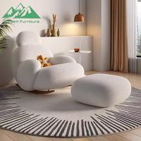 Fauteuil à bascule moderne de luxe Wayon, canapé confortable pour salon et chambre à coucher