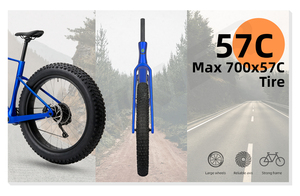 Vélo de gravier ultraléger entièrement en carbone 2X12S avec transmission électronique 105 Di2, freins à disque, roues en carbone T800, vélo de gravier 57C - Product Image 3
