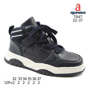 Apawwa T847 Zapatos de hombre azul marino talla 32-37 - Product Image 3