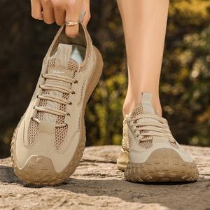 Nuevos Zapatos Deportivos de Verano para Hombre, Transpirables, de Malla Ligera, con Entresuela de Goma, Punta Redonda, Antideslizantes, para Trabajar - Product Image 2