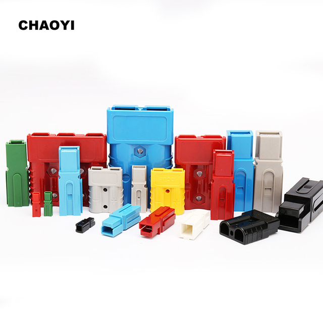 Free Sample 2/3 Poles Forklift Battery Power Charging Plug Connector 15A/30A//75A/120A/175A/350 Power Battery Connector