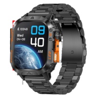 Montre connectée sportive HT46 dernière génération, écran AMOLED, étanche IP67, compatible Android, suivi de la forme physique et du sommeil, bien-être féminin, magnétique