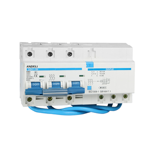 Устройство для остаточного тока PA66 RCCB 1P + N 2P 3P + N 4P миниатюрный выключатель 100A 125A 230V 400V 100mA 300mA 300mA Breaking 10ka - Product Image 6