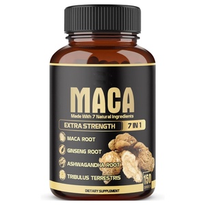 Cápsulas de Maca Negra Herbal Natural de Alta Concentración + Arginina, Promueven el Crecimiento Muscular, Mejoran la Energía y el Equilibrio Hormonal - Product Image 5