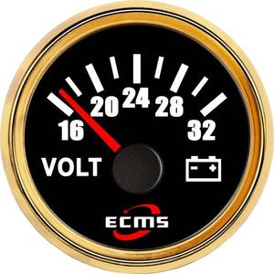 Voltmètre analogique 16-32V 52mm pour yacht, bateau, camping-car, voiture, véhicule modifié, catégorie de produits - Product Image 2