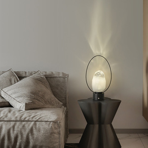 All-<b>Copper</b> KREI Rechargeable <b>Table</b> Lamp Modern Minimalist Design with Creative Cross-Border Touch Technology for Bedroom Camping - Product Image 5
