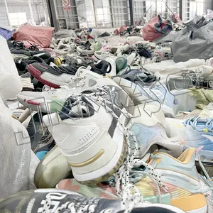 sell container exporters premium quality sports shoes cotton lining soft flat for adult men mixed bale of used shoes