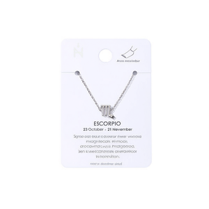 Tobillera de acero inoxidable con colgante de escorpio, amuleto del signo del zodiaco para mujer, joyería de moda - Product Image 2