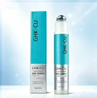 Serum Penumbuh dan Perawatan Rambut Roll-on Khusus Pabrik, Perawatan Kulit Kepala GHK-CU, Pencegah Kerontokan Rambut, Roller Pijat pada Serum Penumbuh Rambut