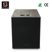 Subwoofer passif 18 pouces 1200W RMS 2400W de crête 8 Ohm 98dB 32Hz-160Hz Caisson de basses professionnel pour concerts, tournées et location